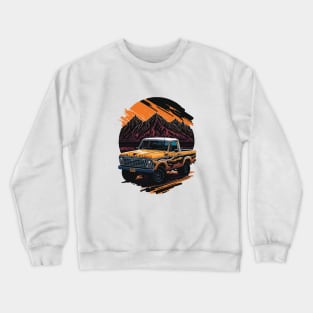 Ford Raptor 4x4 Vintage Truck Crewneck Sweatshirt